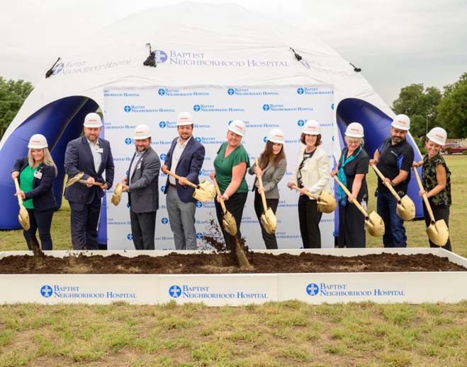 Baptist Neighborhood Hospital ground breaking ceremony