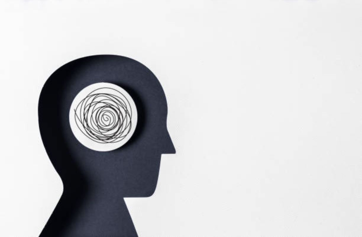 Ilustración de salud mental y bienestar