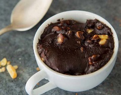 Chocolate Nut Cookie in a Mug